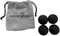 Equetech Equine Orbs – Performance Ohrstöpsel für Pferde, Pony oder Pferd, 4 Stück, Schwarz (Pferd 40 mm)