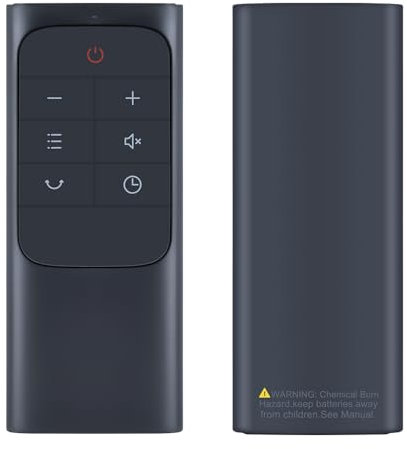 GOUYESHO Nuovo telecomando di ricambio per ventilatore a torre Dreo, termoventilatore