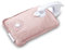 Carmen C85043PNK Rechargeable Hot Water Bottle & Cosy Hand, Body Warmer, Fast Heating, No Refill, Over Heat Protection, Portable Heating Pad for Pain Relief Cramps, Automatic Temperature Control, Pink