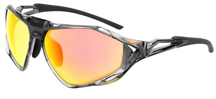 NIKE GAFAS NKIF1113X - C: SMOKE GREY/ROAD ORANGE MIRROR Eye Size: 63 Bridge: 15