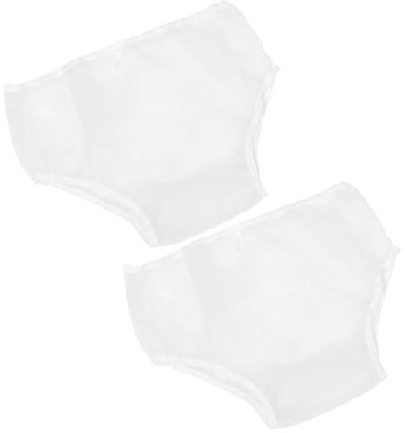 Beaupretty 2piezas Braga Adulto Cubrepañal Lavable Funda Pañal Reusable Protección