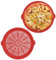 Teglia da forno per pizza, lavabile in lavastoviglie, per casa, ristoranti, barbecue all'aperto, picnic