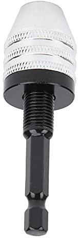 Chuck-Adapter Hochgeschwindigkeitstahl 1/4in-Hex-Schaft 3-Jaw Bohrer Bitkonverter 0,3-6,5 mm