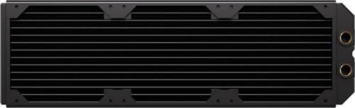 CORSAIR Hydro X Series XR5 Neo V2 360 mm Radiador de Refrigeración Líquida – Compatible con Ventiladores iCUE Link, 3 Soportes de Ventilador de 120 mm, Roscas G1/4 – Negro