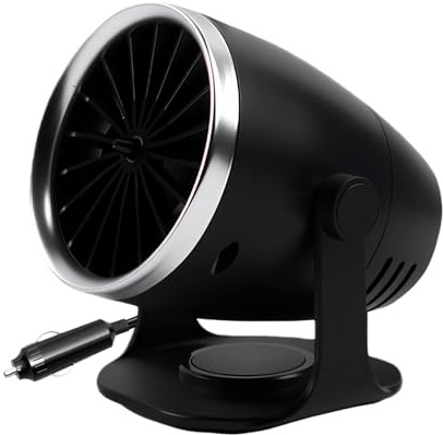 Tragbare Auto Heizung - 12V/100W Lüfter Schnelles Heizen und Kühlen | 100W Scheibenheizung für Innenzelt für Büro Camping Schreibtisch für Cam
