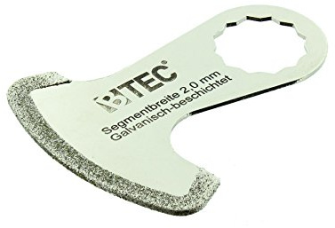 Diamant Segmentmesser Fugenhammer Galvanic 2,0 mm passend für FEIN SuperCut