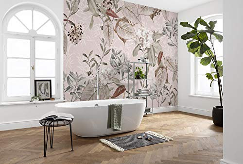 Komar Vlies Fototapete Kalina - Größe: 350 x 250 cm - 7 Bahnen, Bahnbreite 50 cm - Blumenmotiv, Schlafzimmer, Tapete, Dekoration, Wandtapete, Wandbild, Wandbelag, Designtapete - X7-1043
