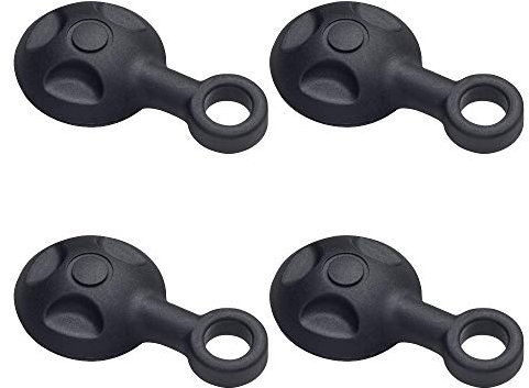 ORXPLUS Tools 4 PCS Tarp Grabbers, Tarp Clip, Plastic Grommets for Outdoors Camping Farming Garden Tarps