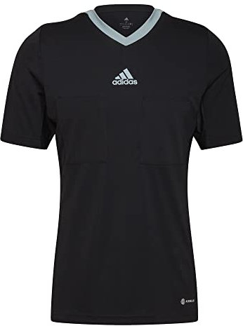 Adidas Herren REF 22 JSY Kurzarm-Shirt, Schwarz, L