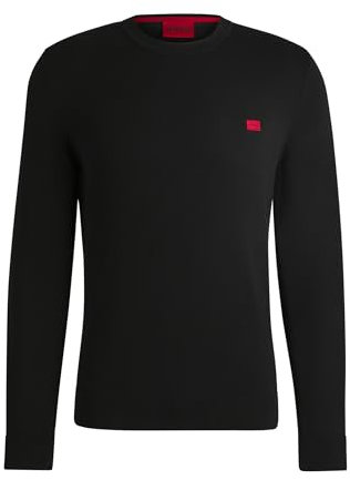 HUGO Herren San Cassius-c1 Sweater, Black1, L EU
