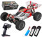 X-Verse WLtoys XKS 144001 Voiture télécommandée, 1:14 Haute Vitesse Hors Route Dérive, 2,4 GHz 60KM/H Tous Les terrains Télécommande SUV pour Enfants et Adultes 3 Batteries (Rouge)