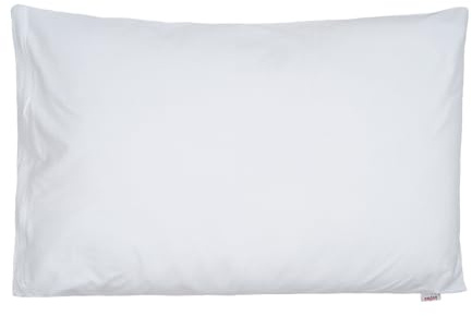 beties BasicSoft Kissenhülle ca. 40x60 cm 100% Baumwolle Jersey Kissenbezug Kopfkissenbezug für Schlaf-Sofa Couch Bett - pur-weiß