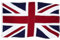 ROTERDON Britische Flagge, 90 x 150 cm, für den Außenbereich, robuste Baumwolle, Union Jack-Flagge, lebendige Farben und lichtbeständig, bestickte genähte Streifen, Großbritannien-Flagge mit
