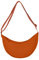 HIOQFR Halbmond Crossbody Bag Damen Hobo Half Moon Tasche Sling Bag Cord Bauchtasche Stylisch Crossbody Schultertasche Tragbare Halfmoon Bag Tasche Dumpling Klein Umhängetasche Casual Frauen-Orange
