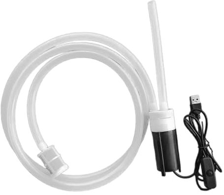 Pompa elettrica per vino, autoadescante, pompa di trasferimento, sifone, tubo, sifone per birra, set da 1,5 metri