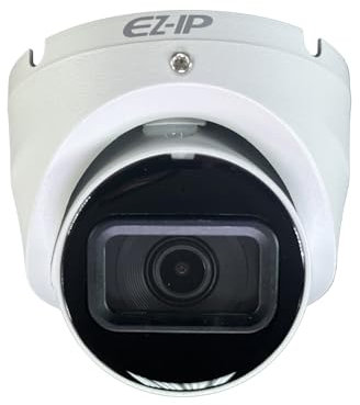 EZ-IP manufactured by Dahua 5MP 3K HD-CVI Analogue CCTV Camera with 2.8mm Lens, Built-in Microphone and 30m Smart IR