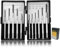 Hanpex Precision Screwdriver Set, 11 Pieces, Mini Flathead and Phillips, for Glasses, Watches, Electronics Repair