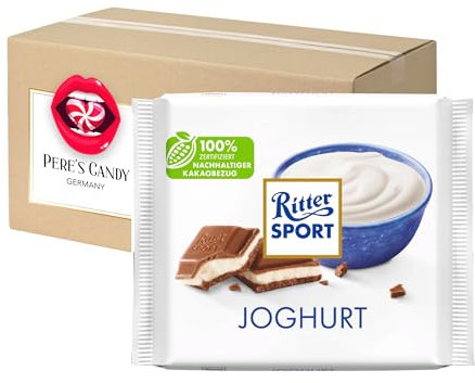 Pere's Candy Bundle für 5 x 100g Joghurt Tafel Schokolade + Pere's Candy Notepad DIN A7-25 Blatt