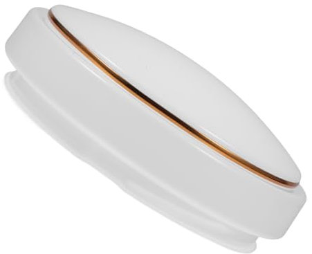 Artibetter Pantalla De Lámpara De Techo Circular De Pvc 18,7 Cm Diámetro Cubiertas Para Lámpara De Techo Led Reemplazo Para Ventilador Sala y Cocina 1 Unidad
