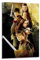 AERUIKJS Poster, Motiv: Die Chroniken von Narnia Prinz Caspian, Cartoon-Charakter, Landschaftsmalerei, abstrakte Kunst, Leinwanddekoration, Retro-Ölgemälde, Wandkunst, Dekoration, 60 x 90 cm,