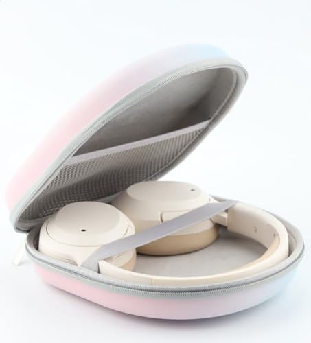 Taoricen Protective Bag Compatible with Edifier W820NB, JBL Tune 670 NC/770 NC/710 BT Headphones, Headphone Accessories Hardshell Storage Bag, Travel Case (Gradient)