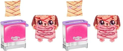 COOKEEZ MAKERY Toasty Treatz Toaster with Scented Plush (Pack of 2)