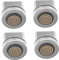 Tofficu 4Piezas Cargador Tipo C Conector Adaptador USB Imantado Accesorios Móviles Punta Magnética para Carga