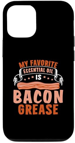 Beliebtes ätherisches Öl Speck-Design für knusprigen Speckliebhaber Hülle für iPhone 12/12 Pro