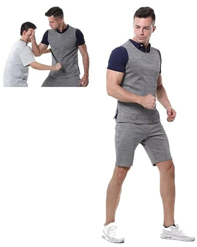 Gilet De Protection Anti-Coups De Couteau Gilet Durable Anti Coupure à Manches Longues pour VêTements De Protection Contre Les Couteaux De Police pour La Fabrication Et La Production De MéTaux
