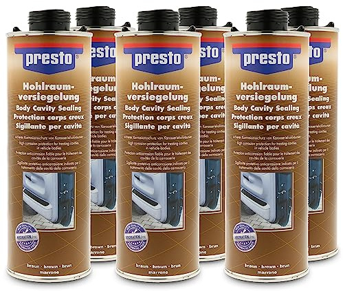PRESTO 6x 1 Liter Hohlraumversiegelung bernstein