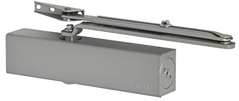CISA 1C151003097, Chiudiporta Multiforza Professional Plus 2 Senza Arresto, EN 2-4, Grigio, Largh. Porta Max 850-1100