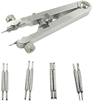 Senmubery 6825 Federstangen Zange Standard Werkzeug zum Entfernen der Federstange Uhren Feder Stab Armband Zangen für Rolex Uhrenarmband Federsteg Werkzeug