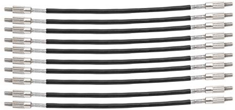 10 pièces, fil d'acier de Corde de Queue de Violon 4/4-3/4, violon en Nylon de Violon, Corde d'intestin de Cordier de Violon,Remplacement de pièces d'instruments de Musique