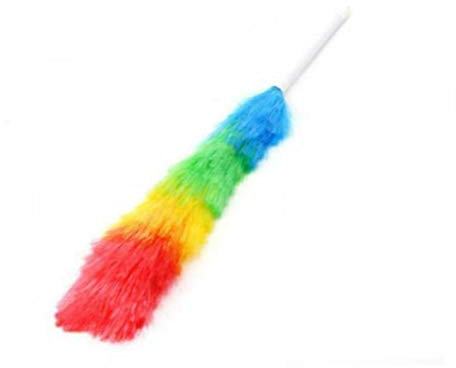 Froiny Feather Duster, Magie Anti Static Duster Bunte Reinigungsbürste Griff, Für Haushalt