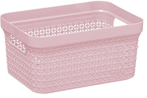 5five - plastikkorb 17l skandinavisch rosa