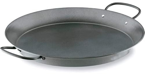 Suinga Paellera de Acero al Carbono, Antiadherente, Recubrimiento ecológico (50 cm - 14 raciones)