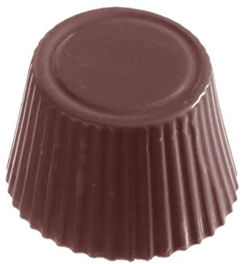 CW1002 - Chocolate World - Round Cup Polycarbonate Mould