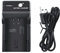 DSTE NEW USB Camera Battery Charger Compatible for Panasonic S001E CGA-S001A/1B CGA-S001E CGA-S001E/1B CGR-S001 DMW-BCA7 Battery