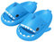 NIBESSER Ciabatte Donna Estive Ciabatte Squalo Donna Comode da Mare Spiaggia Bagno Piscina Pantofole Antiscivolo Originali Carine per Casa Sandali A Punta Aperta, Azzurro, 36/37 EU