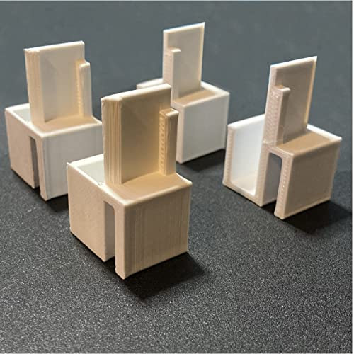 DALARANSTORE Kit 2-4 guides de porte de placard coulissant Optimum/Form blanc rails droit/gauche (kit 2 guides (1 droit + 1 gauche))