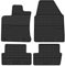 AGCPdirect 1525 Gummi Matten Fußmatten Set für Nissan Qashqai J10 2006-2013