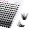 FADLASH Ciglia Finte Ciuffetti 144pcs DIY Cluster Ciglia Ciuffetti 0.07 D Curl Mix 8-16mm Riutilizzabili Ciglia Finte(BD)