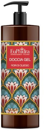 Euphidra Linea Profumata - Doccia Gel Fiori di Ciliegio ProVitamina B5, 400ml