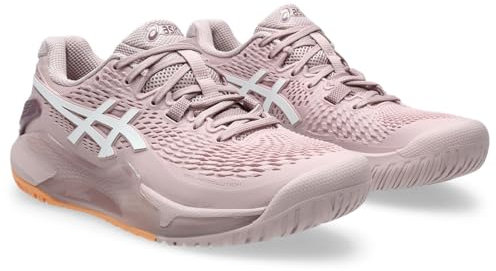 ASICS Femme Gel-Resolution 9 Sneaker, Bassin Versant Rose/Blanc, 39.5 EU