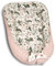 PaLulli 120x60 cm Babynest Babynestchen XXL Babykokon 2seitig 100% Baumwolle Kissen Nestchen für Babybett Reisebett für Baby und Säugling Feathers (Pink Garden)