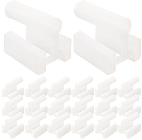 jojofuny 100Pcs Outlet Plug Cover 3-prong Baby Proofing Safety Plug Covers Electrical Protector Cover Plastic Power Plug Boots Dust Jacket Protector
