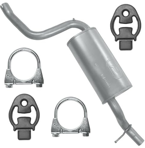 Polmo Schalldämpferset Auspuff Mitteltopf für Focus 2 II MK2 2004-07/2011 1.6 Ti 1.8 2.0
