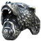BEDT Nordische Mythologie Odin Rabenringe Herren Wikinger Bär Ring Skandinavisches Amulett Partyschmuck Vintage