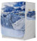 Highdi 3D Funda de Lavadora Cubierta, Secadoras de Carga Frontal Protector Exterior Cubierta a Prueba de Polvo (Capacidad S 6~7,5kg,Copo de Nieve 7)