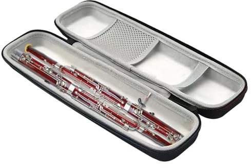 Flötentasche, Flötenhülle, Sopran-Blockflöten-Tragetasche, EVA-Hartschalenhülle mit Reißverschluss für Flötenspieler, Musiker, Kinder, Studenten